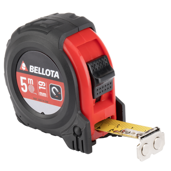 Fita métrica bimaterial 5mts.
