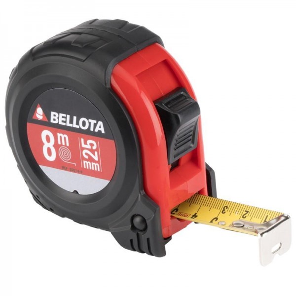 Fita métrica bimaterial 8mts.