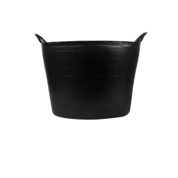 Balde preto plástico 42lts