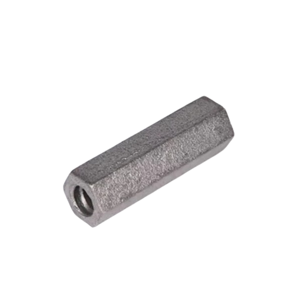 Porca sext. 30x100 p/varão tige zinc.