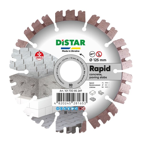 Disco 1A1RSS/C3-H Ø125 Rapid - DISTAR