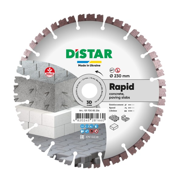 Disco 1A1RSS/C3-H Ø230 Rapid - DISTAR