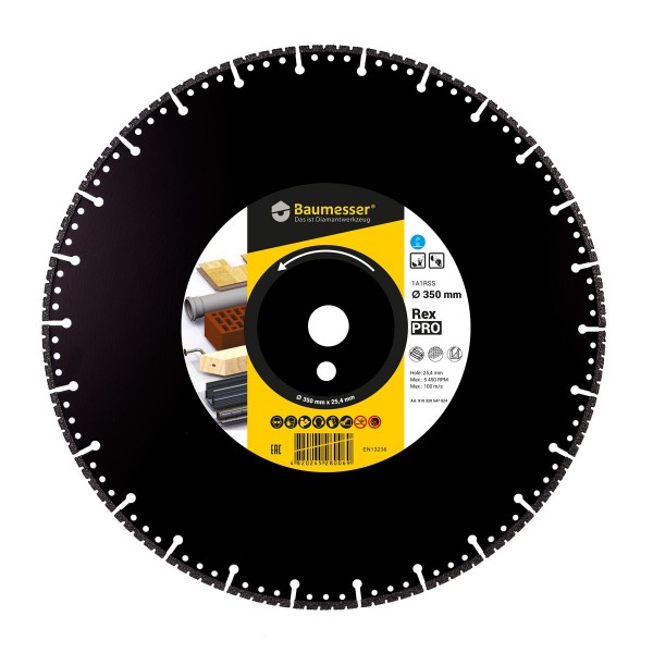 Disco 1A1RSS V Ø350 Pro Rex - DISTAR